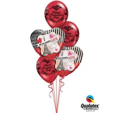 Bukiet 122 All You Need Is Love Qualatex #65096-2 35127-3
